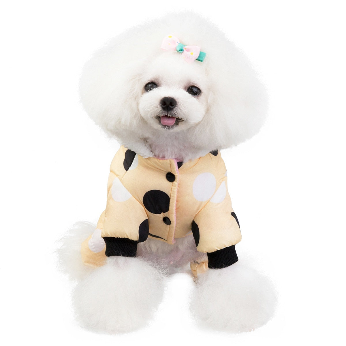Big Polka Dot Snowsuit Jumpsuit - Tampa Home & Garden Store