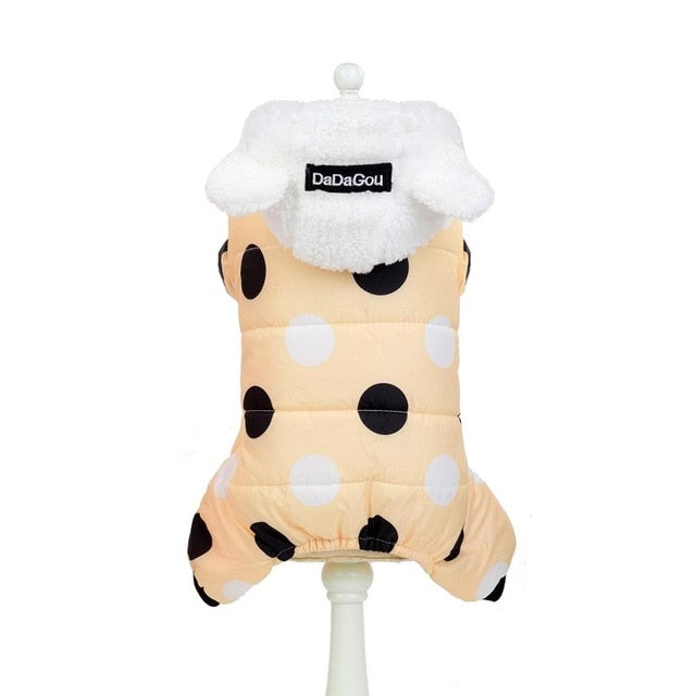 Big Polka Dot Snowsuit Jumpsuit - Tampa Home & Garden Store