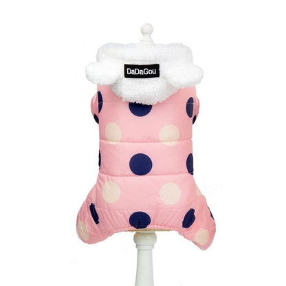Big Polka Dot Snowsuit Jumpsuit - Tampa Home & Garden Store