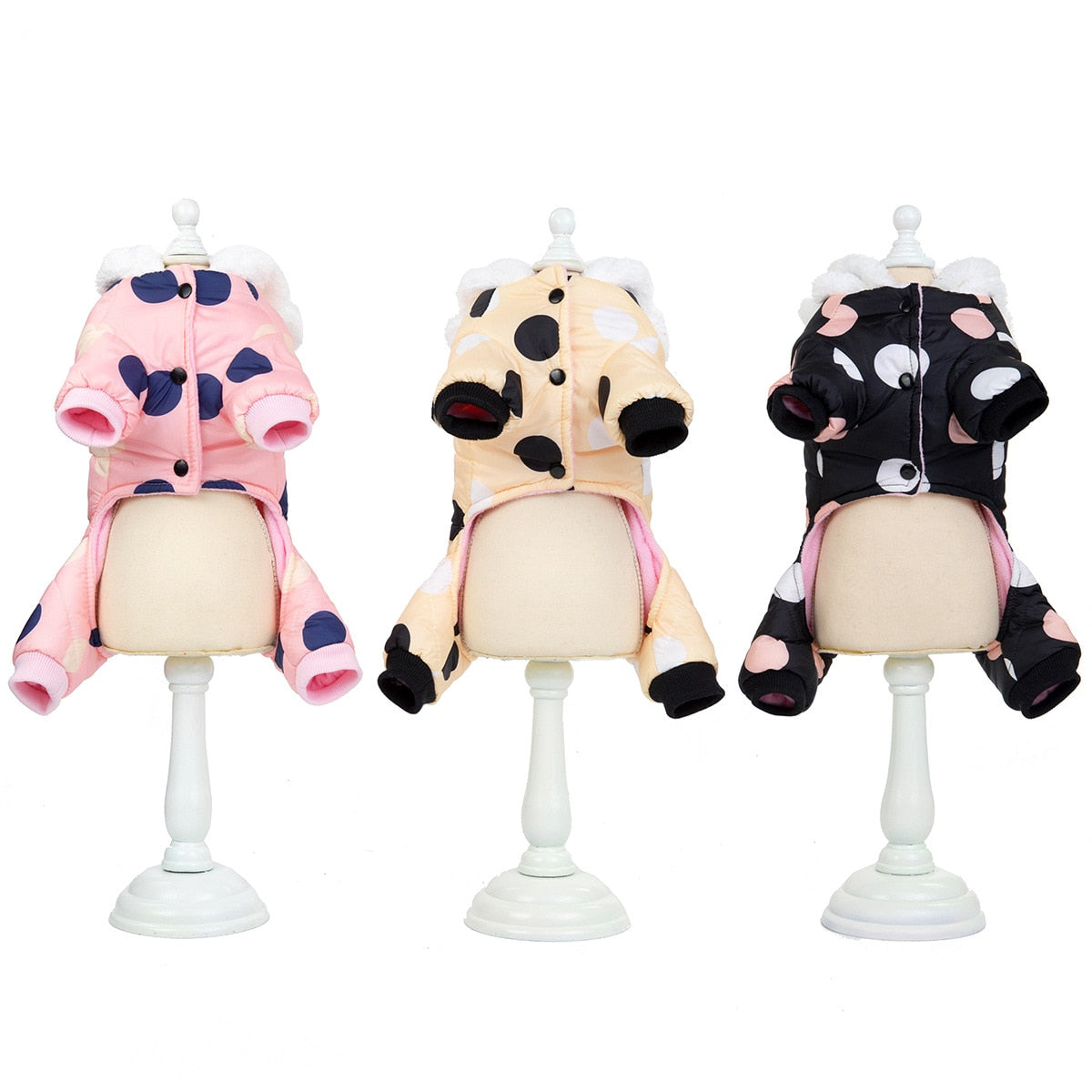Big Polka Dot Snowsuit Jumpsuit - Tampa Home & Garden Store