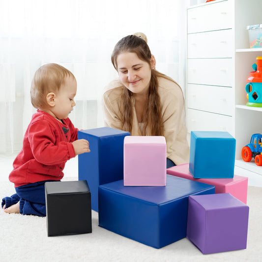 7-Piece Big Foam Building Blocks for Toddlers and Kids - Tampa Home & Garden Store