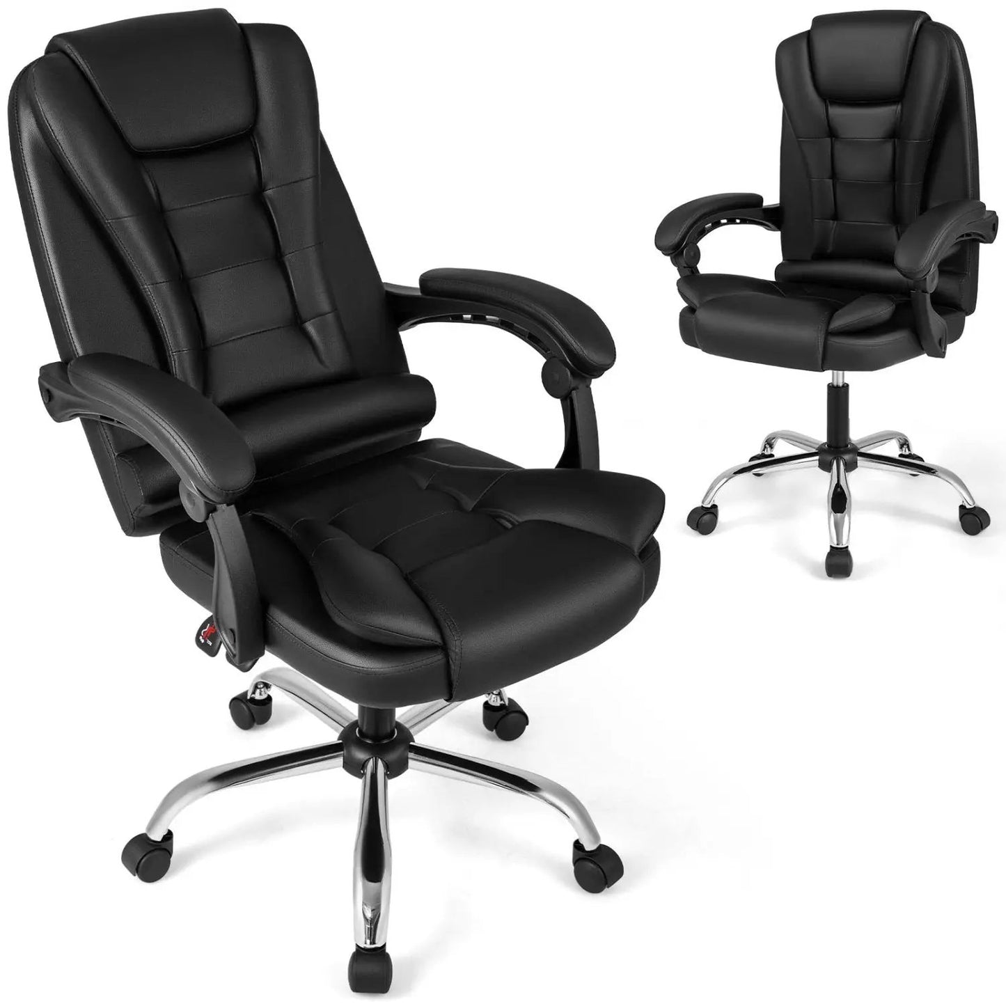 Executive Office Chair with Linkage Armrests