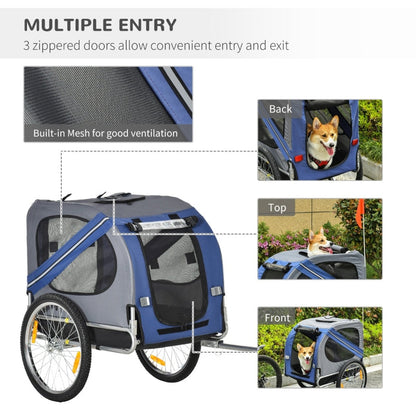 Bike Trailer Cargo Cart for Dogs and Pets - Tampa Home & Garden Store