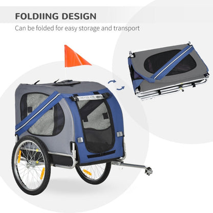 Bike Trailer Cargo Cart for Dogs and Pets - Tampa Home & Garden Store