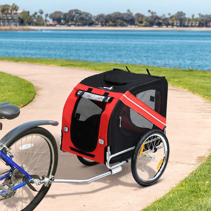 Bike Trailer Cargo Cart for Dogs and Pets - Tampa Home & Garden Store