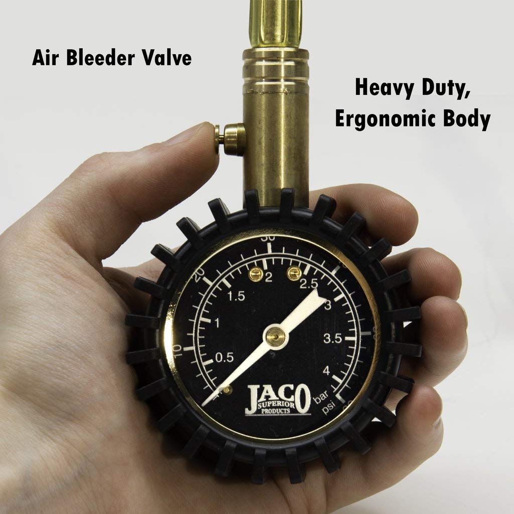 BikePro™ Presta Tire Pressure Gauge - 60 PSI | Presta & Schrader (Mountain Bikes) - Tampa Home & Garden Store