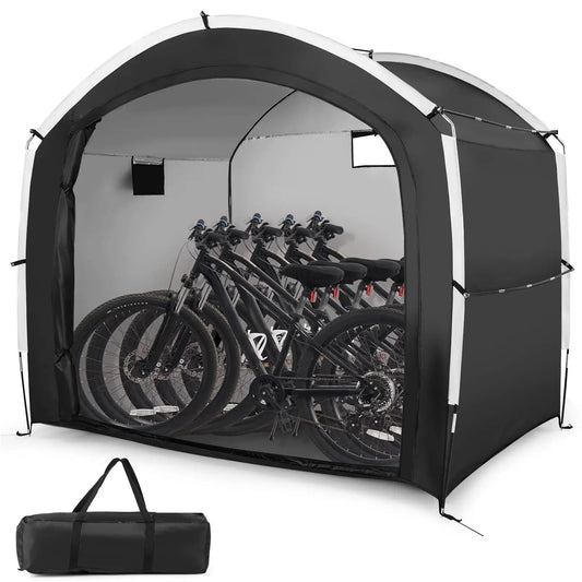Bike storage shed tent for 5 bikes, PU4000MM waterproof 210D Oxford fabric DirectDeals on Tampa Home & Garden Store