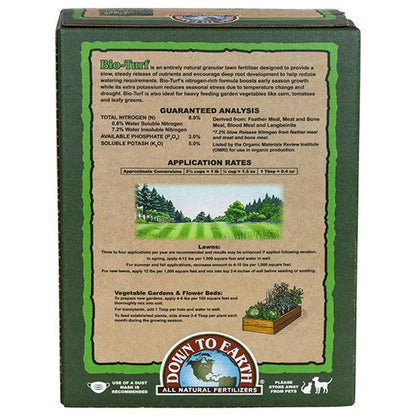 Bio-Turf 8-3-5 Fertilizer (4 lb Box) - Tampa Home & Garden Store