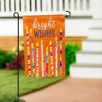 Birthday Party Reversible Suede Garden Flag - Tampa Home & Garden Store