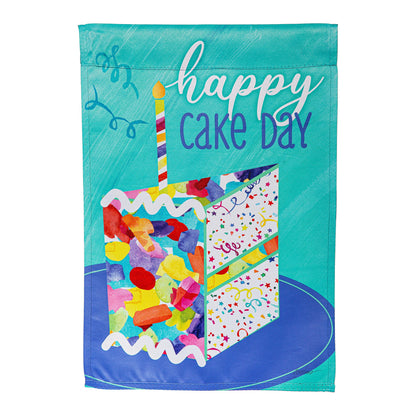 Birthday Party Reversible Suede Garden Flag - Tampa Home & Garden Store