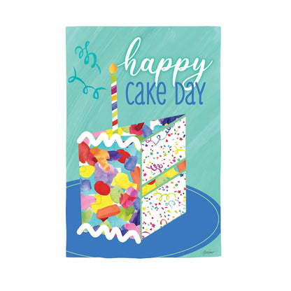 Birthday Party Reversible Suede House Flag - Tampa Home & Garden Store