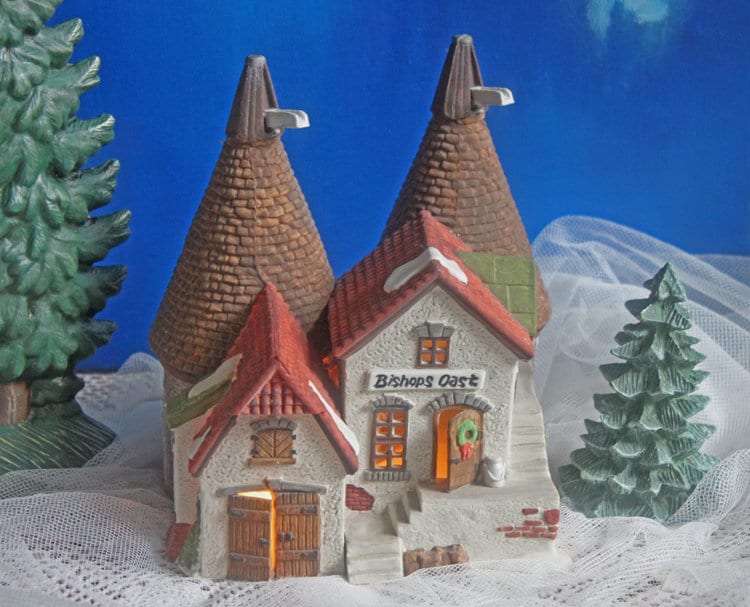 Bishop Oast House Christmas Village Department 56 - Tampa Home & Garden Store