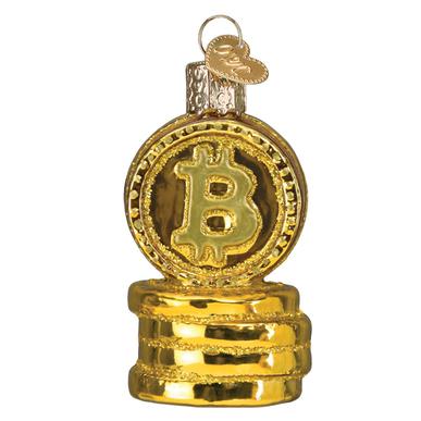 Bitcoin Christmas Ornament - Tampa Home & Garden Store