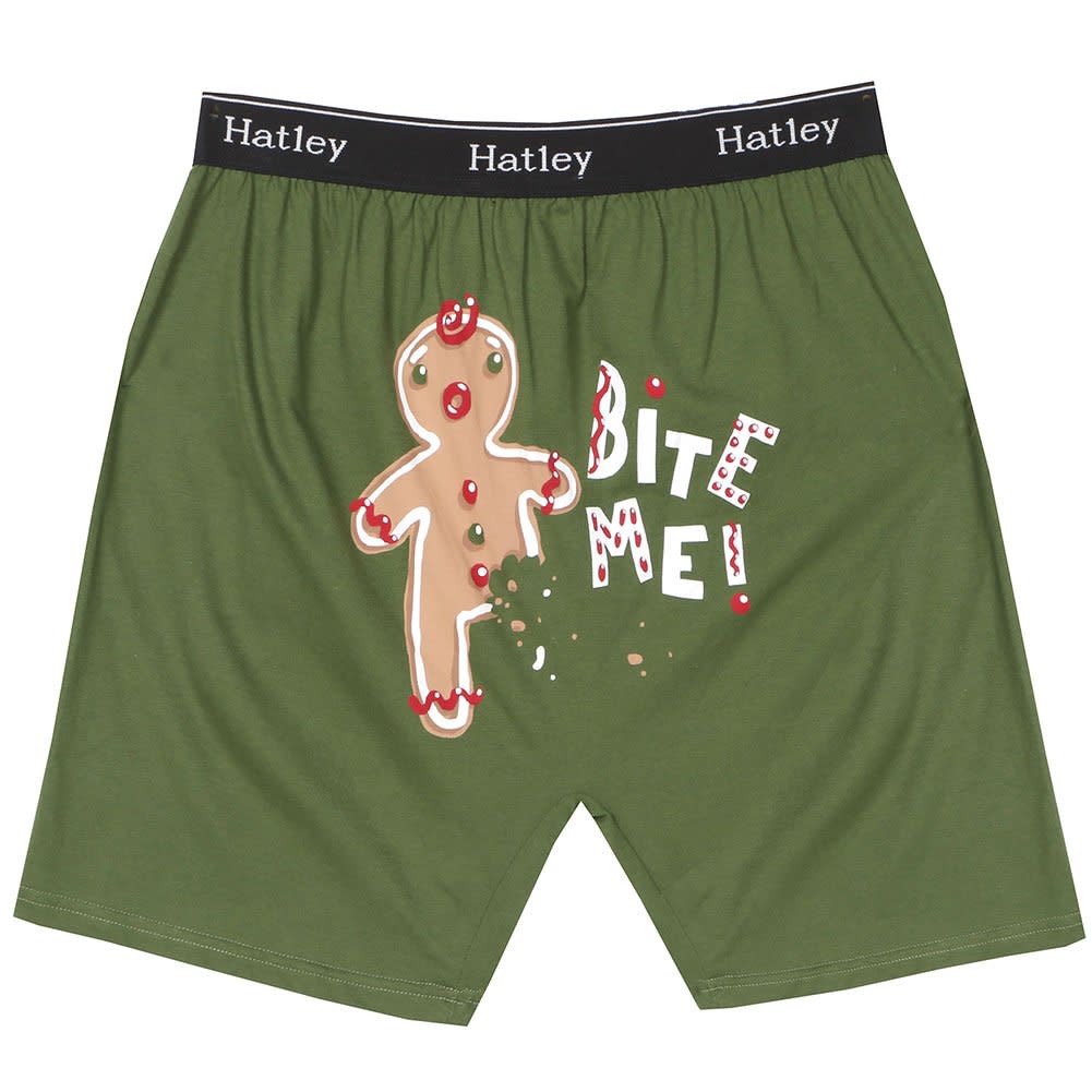 Bite Me Gingerbread Man Boxers - Small - Tampa Home & Garden Store