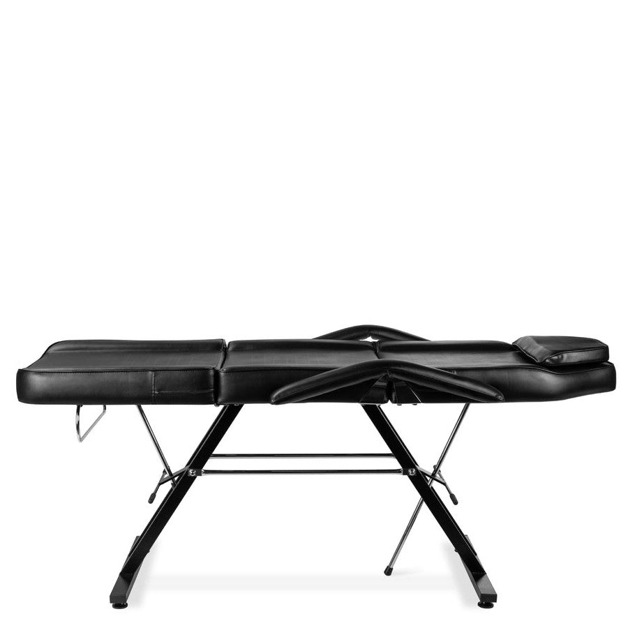 Black Adjustable Massage Bed Salon Chair w/ Hydraulic Stool - Tampa Home & Garden Store