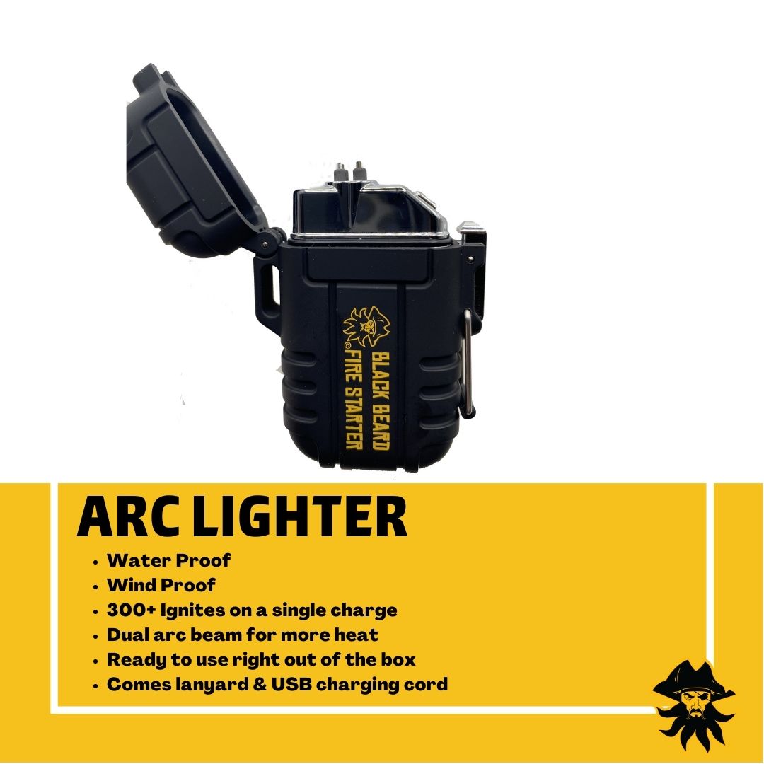 Black Beard Arc Lighter - Tampa soil911.com
