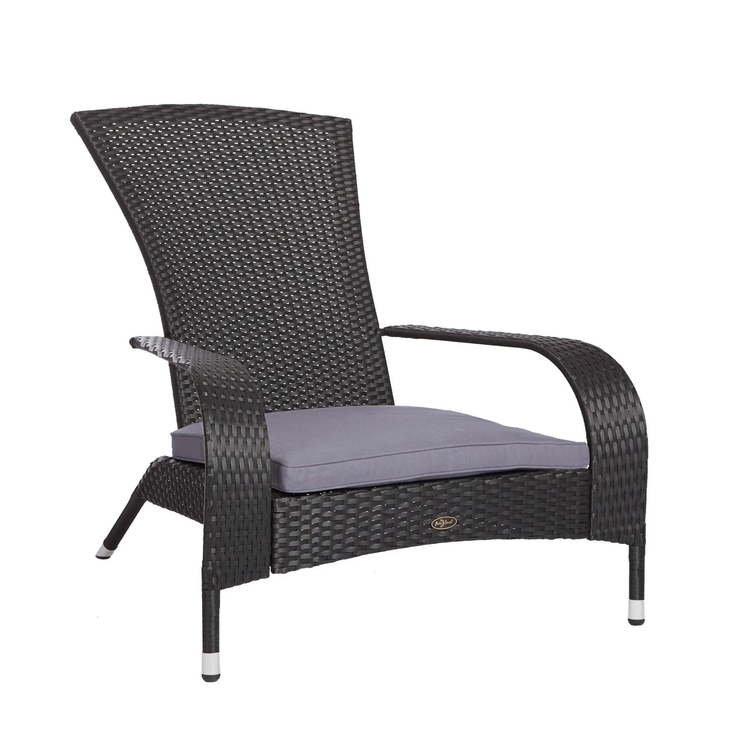 Black Coconino Wicker Chair - Tampa Home & Garden Store