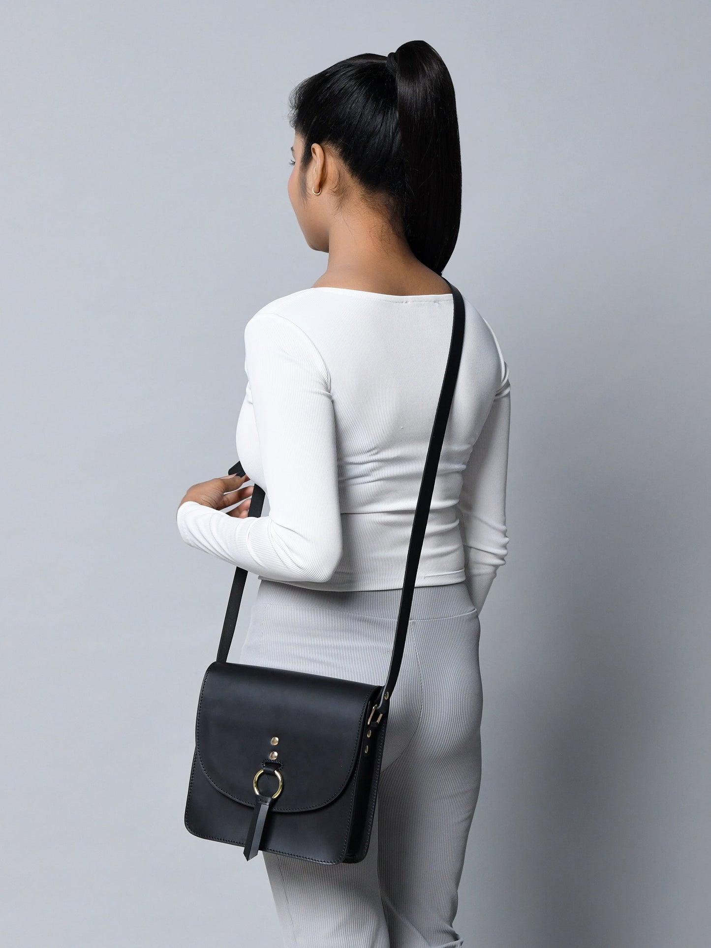Black Elegance Crossbody Sling Bag - Tampa Home & Garden Store