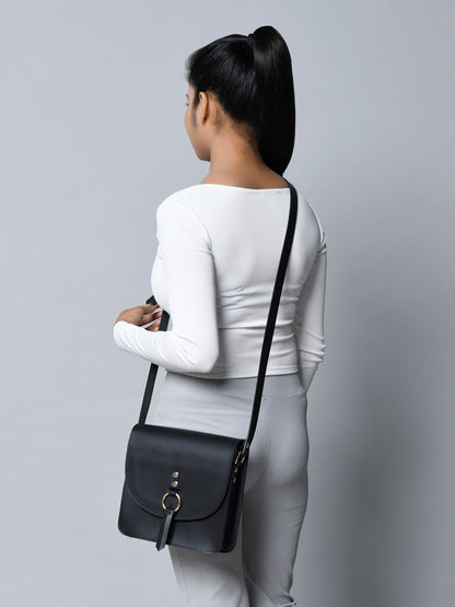 Black Elegance Crossbody Sling Bag - Tampa Home & Garden Store