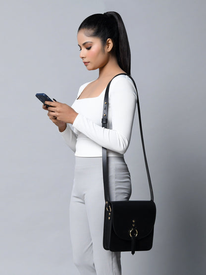 Black Elegance Crossbody Sling Bag - Tampa Home & Garden Store