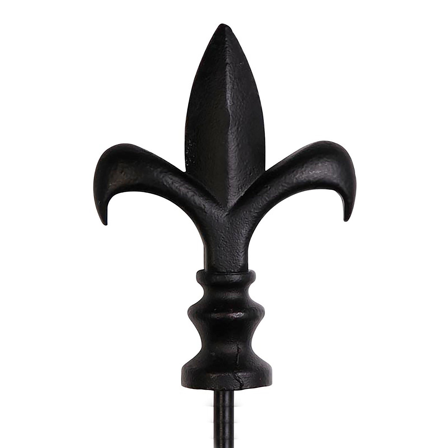 Black Fleur de Lis Garden Size Flag Pole - Tampa Home & Garden Store