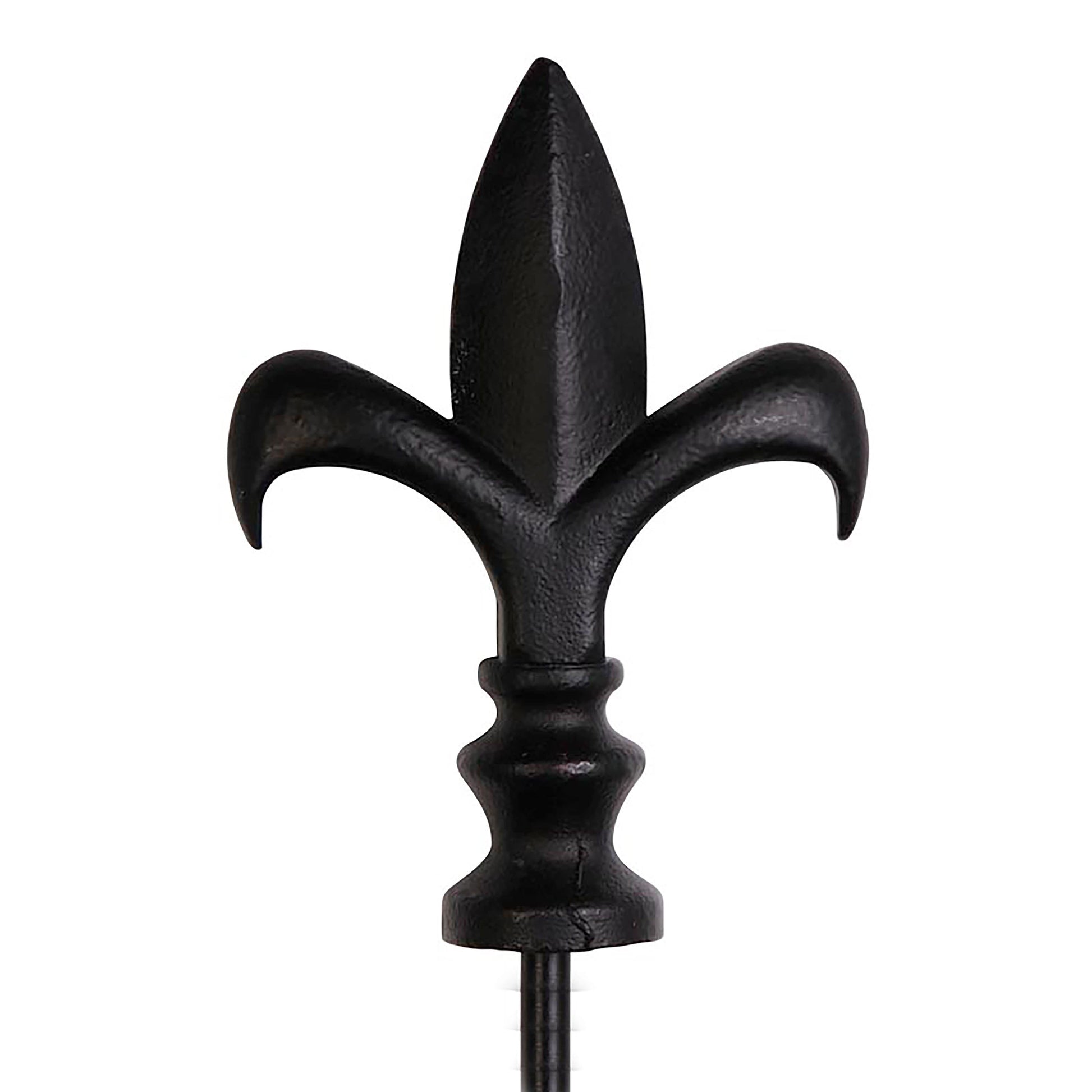 Black Fleur de Lis Garden Size Flag Pole - Tampa Home & Garden Store