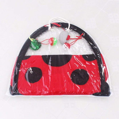 Black Ladybug Cat Play Mat - Tampa Home & Garden Store