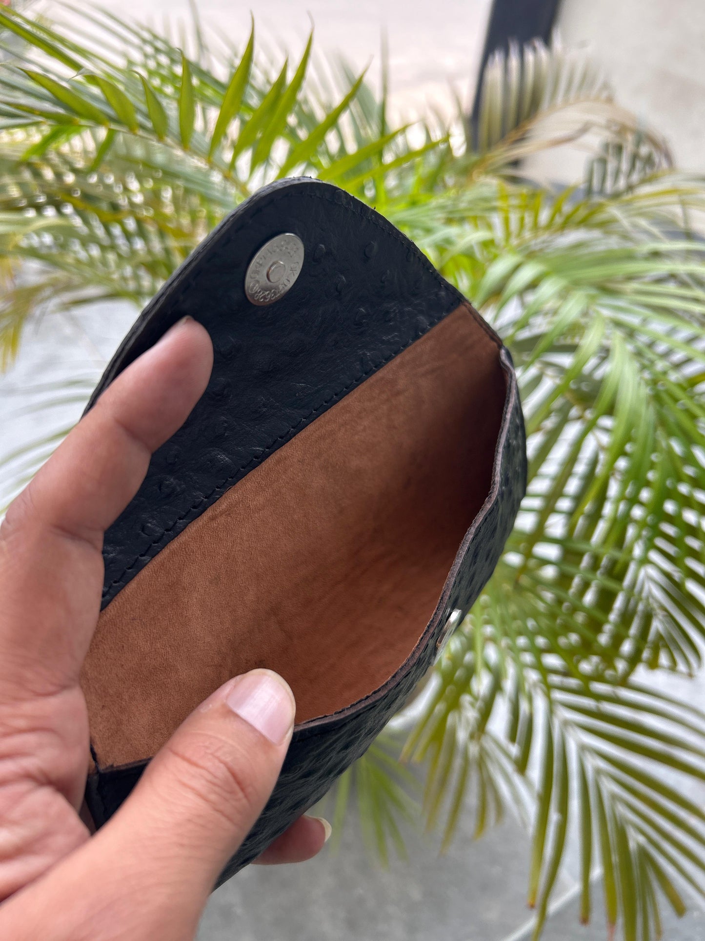 Black Leather Sunglasses Cover - Tampa Home & Garden Store