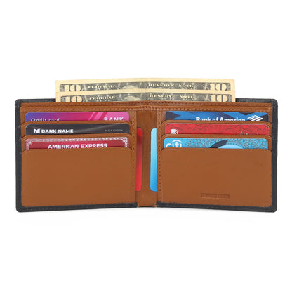 Black Minimal Contrast Wallet - Tampa Home & Garden Store