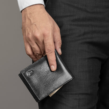 Black Sleek-Fit Wallet - Tampa Home & Garden Store