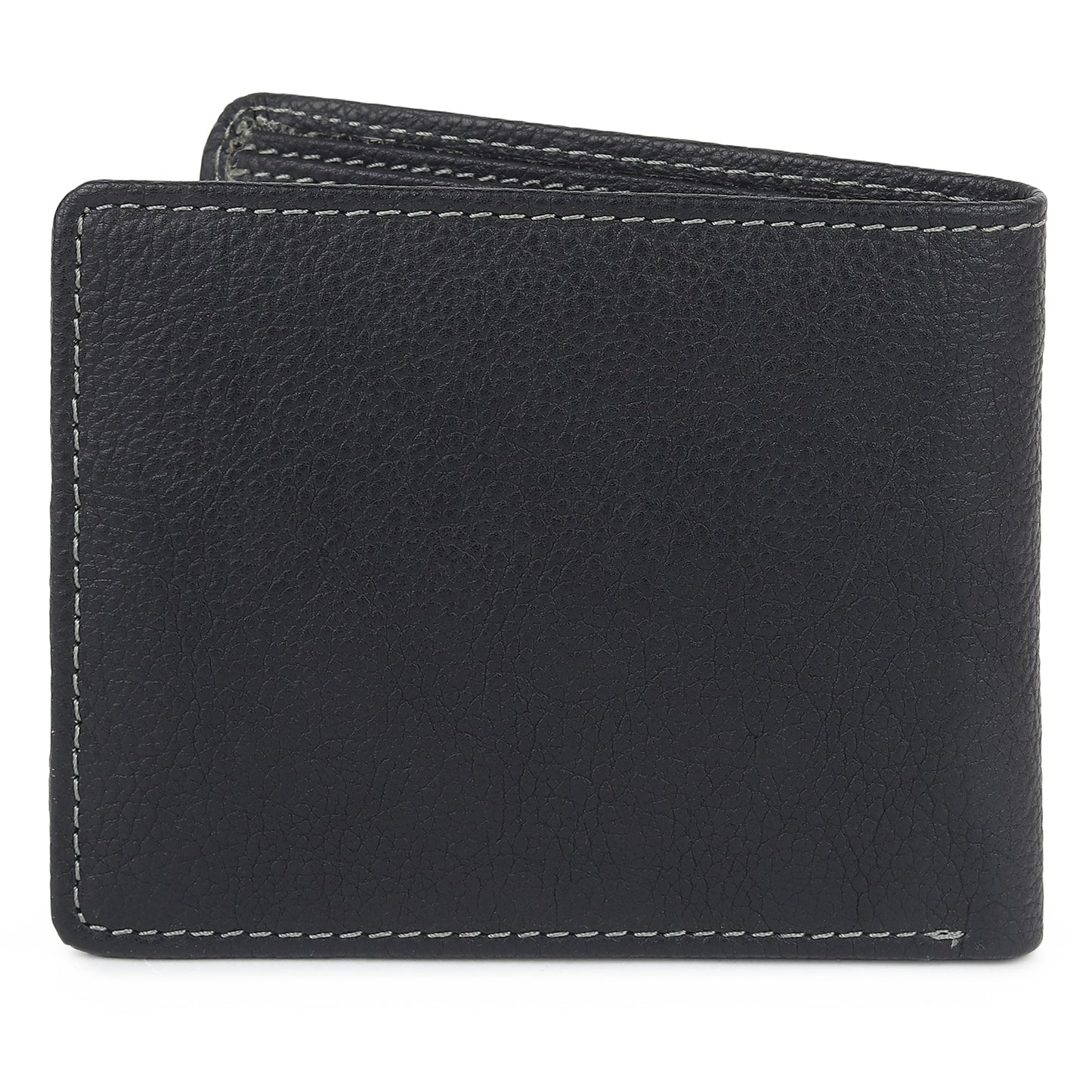 Black Textured Leather Mens Wallet - Tampa Home & Garden Store