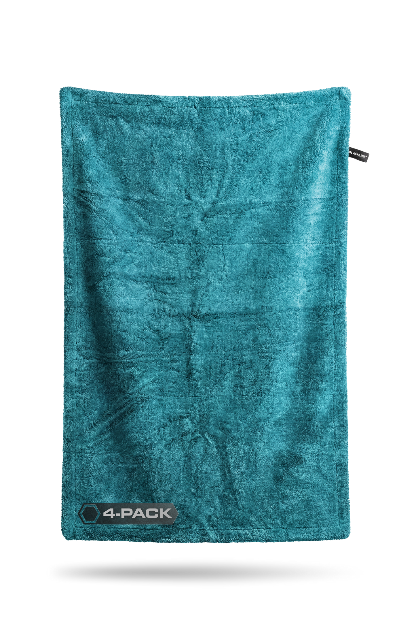 BLACKLINE® Twisted-Loop Drying Towel teal 4-pack Blackline Car Care car wash solution on Tampa Home & Garden Store