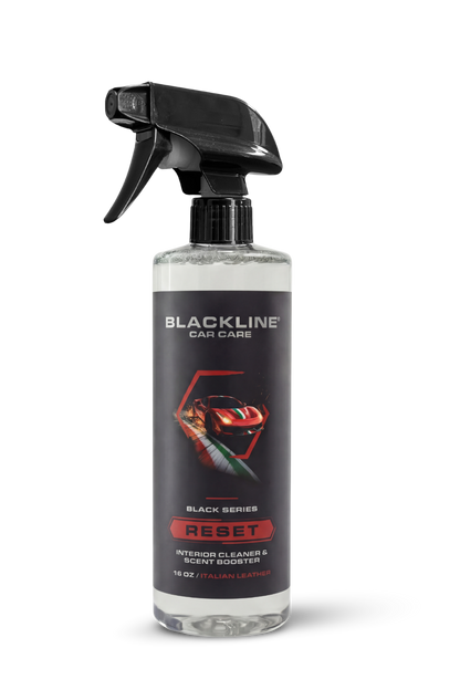 Blackline RESET interior cleaner & scent booster spray bottle, 16 oz Italian Leather on Tampa Home & Garden Store