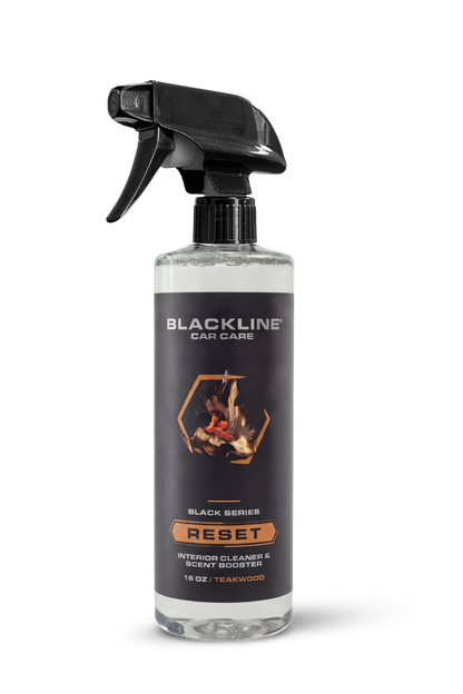 Blackline Car Care RESET interior cleaner & scent booster spray bottle teakwood 16 oz on Tampa Home & Garden Store