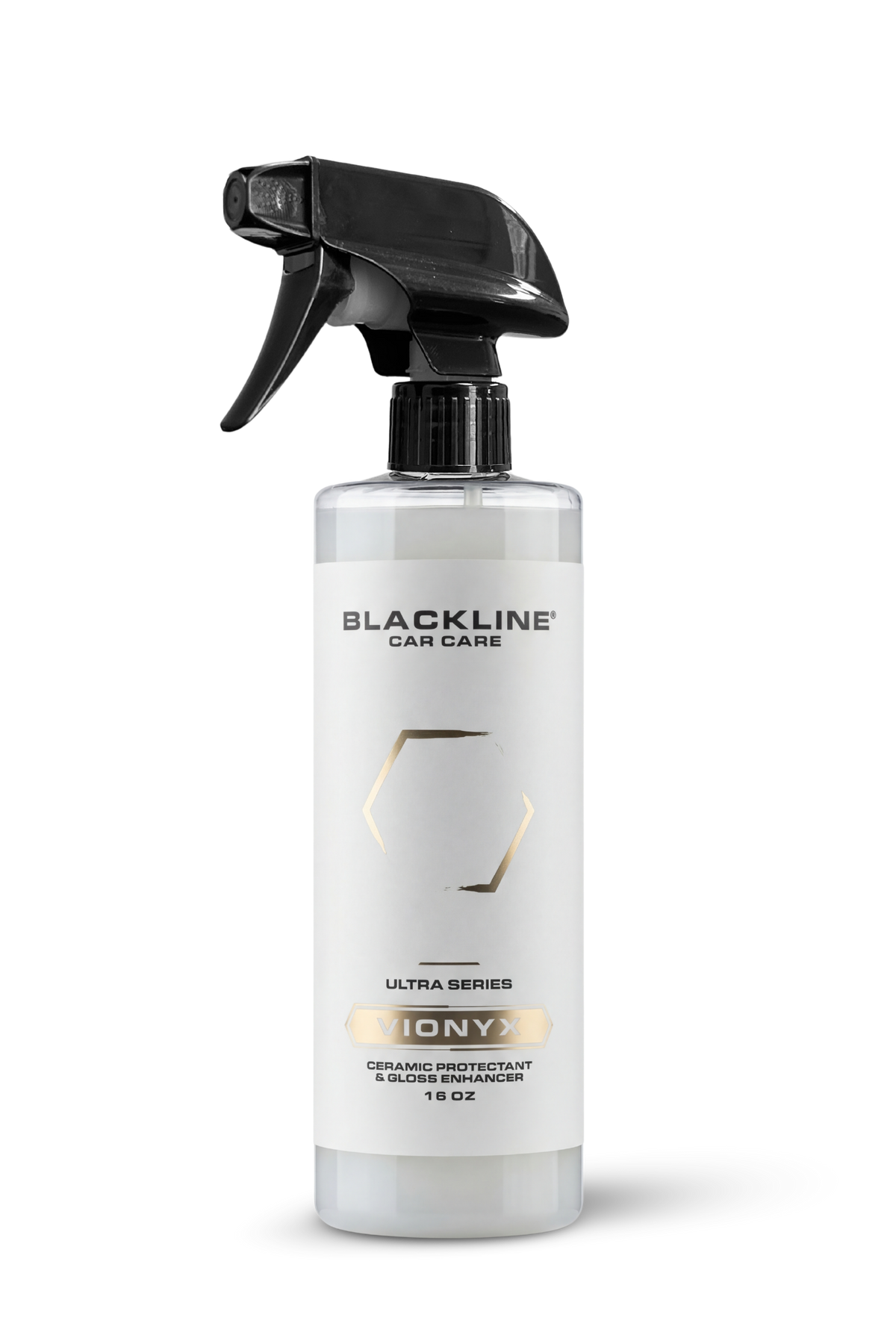 Blackline Car Care BLACKLINE VIONYX Ceramic Protectant spray bottle with black trigger on Tampa Home & Garden Store
