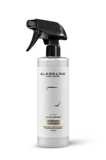 Blackline Car Care BLACKLINE VIONYX Ceramic Protectant spray bottle with black trigger on Tampa Home & Garden Store