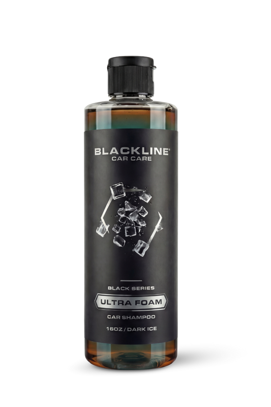 BLACKLINE ULTRA FOAM car shampoo bottle by Blackline Car Care, 16 oz Dark Ice on Tampa Home & Garden Store