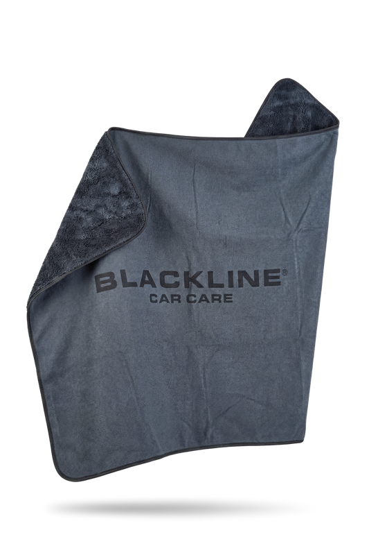 Blackline Slim Twisted-Loop Drying Towel blue-gray microfiber Blackline Car Care vehicle cleaning on Tampa Home & Garden Store