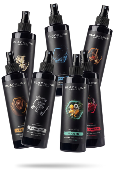 Blackline Car Care 8oz spray air fresheners, 9 assorted scents on Tampa Home & Garden Store