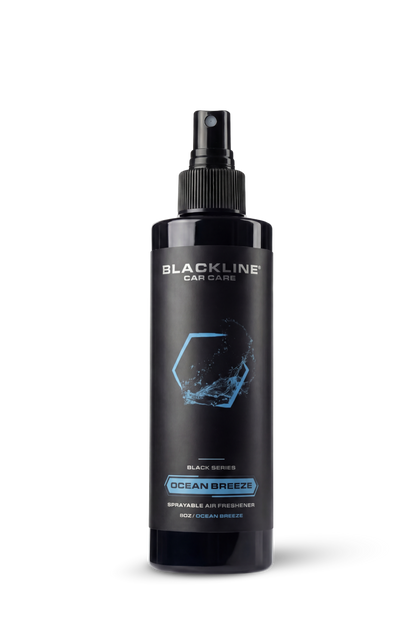 Blackline Car Care 8oz car air freshener spray bottle with Ocean Breeze scent on Tampa Home & Garden Store