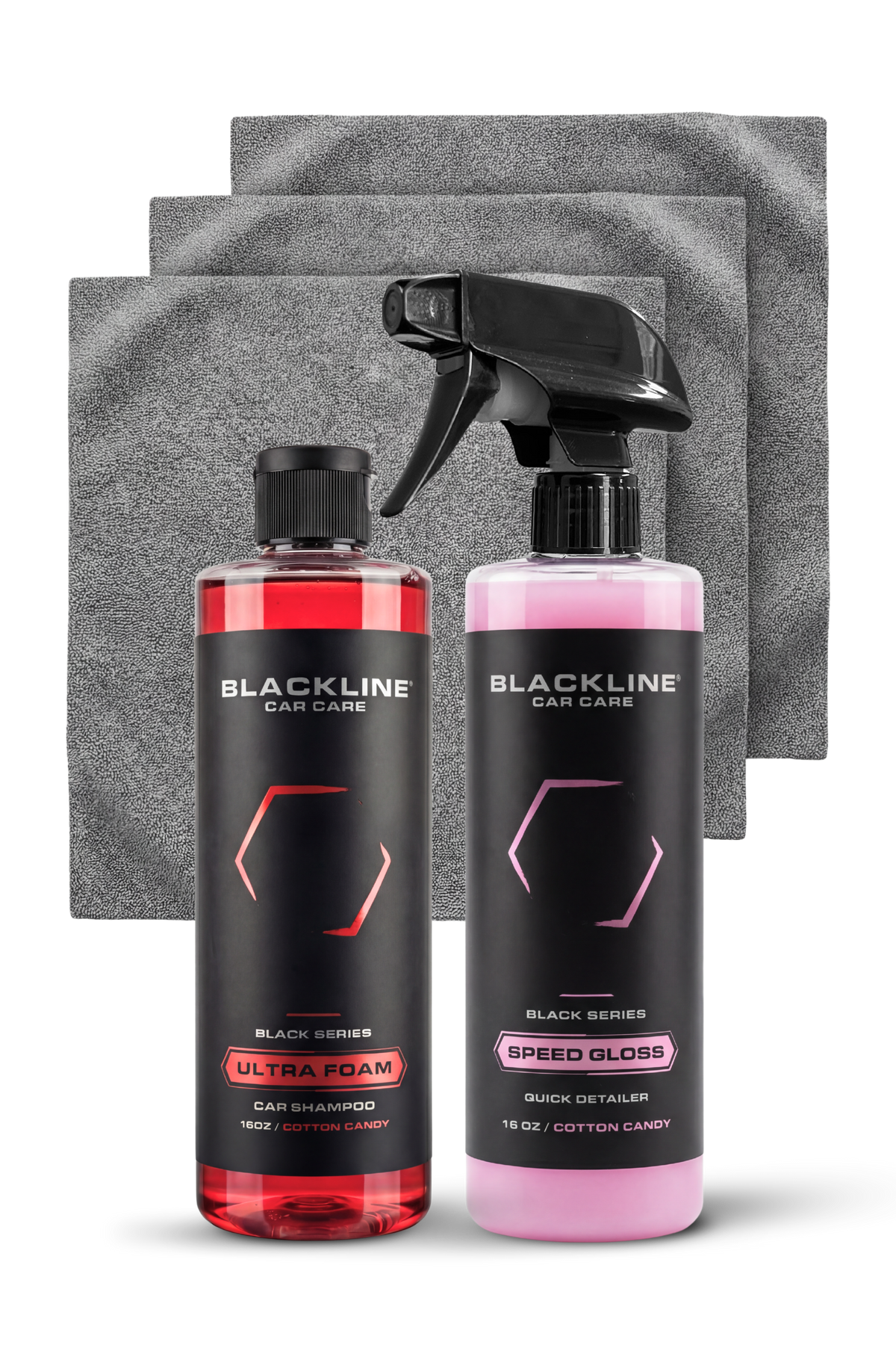 Speed Gloss Quick Detailer 16 oz pink bottle Blackline Car Care (2 bottles) on Tampa Home & Garden Store