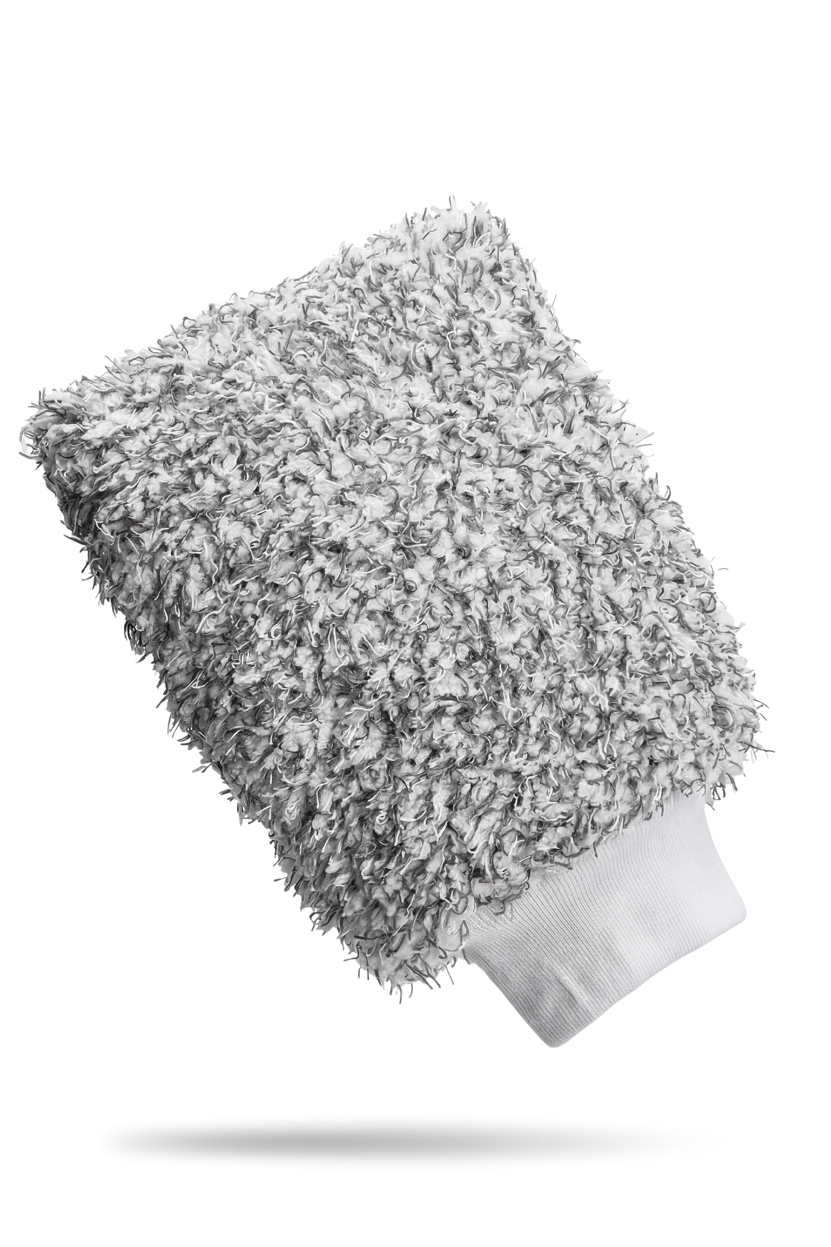 BLACKLINE® MICROFIBER WASH MITT gray fluffy microfiber mitt for vehicle cleaning on Tampa Home & Garden Store