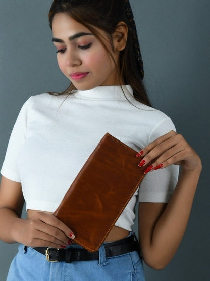 Blair Women's Wallet- Tan Brown - Tampa Home & Garden Store