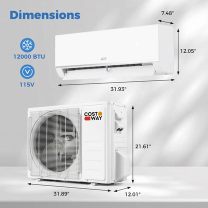 Blast Pro 12000 BTU 20 SEER2 WiFi Mini Split AC