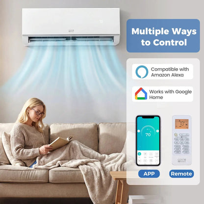 Blast Pro 12000 BTU 20 SEER2 WiFi Mini Split AC