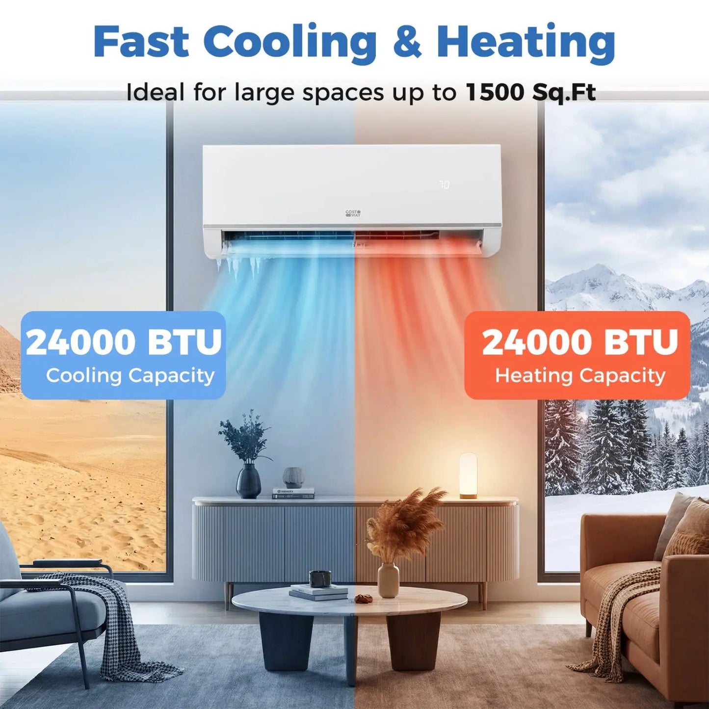 Blast Pro 24000 BTU Inverter AC With 20 SEER2