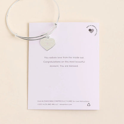 Blessed Mama Charm Bangle for Moms with Love