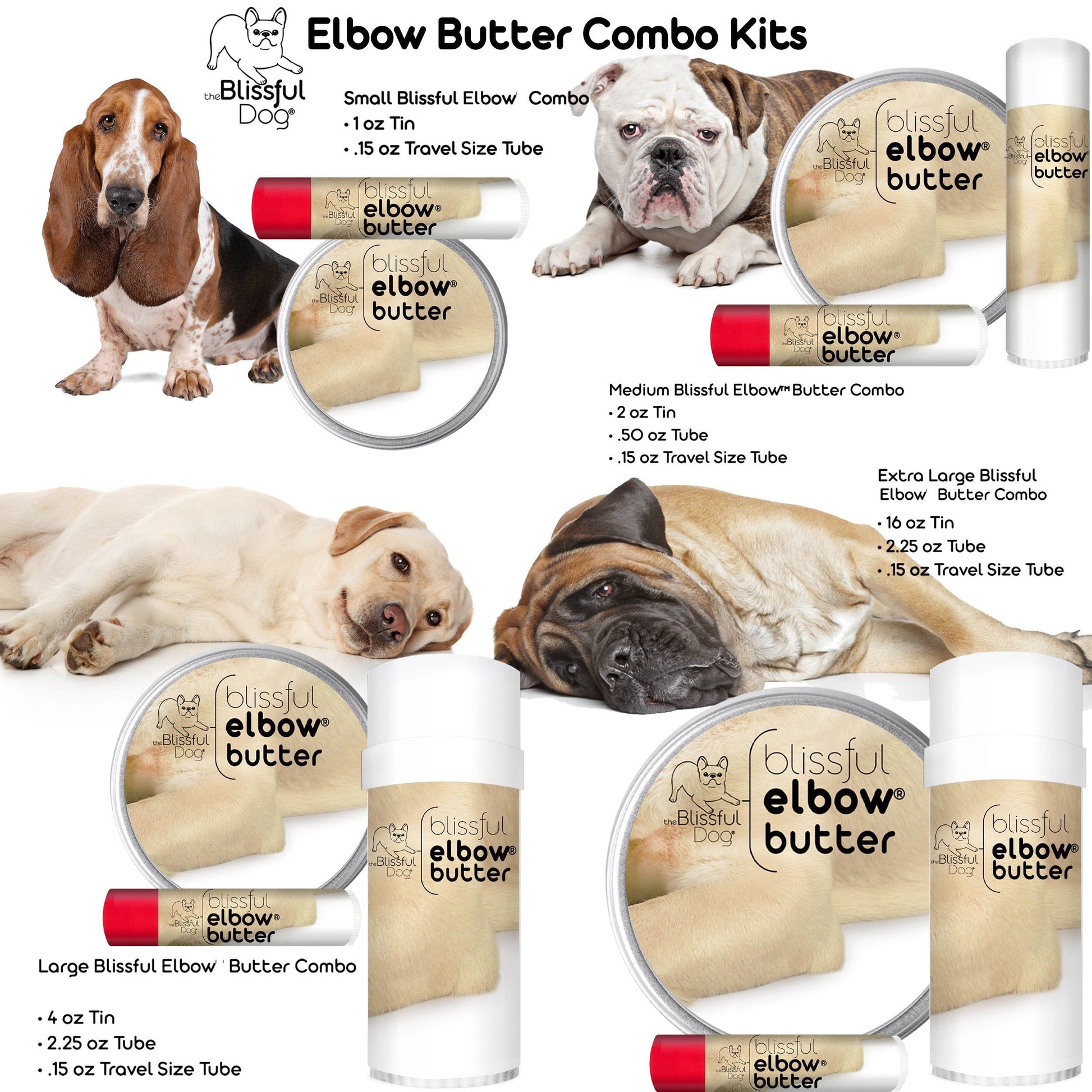 Blissful Elbow® Butter Conditions Your Dog's Elbow Calluses - Tampa Home & Garden Store
