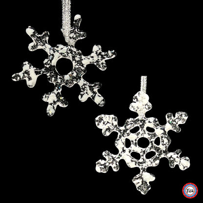 Copos de nieve de cristal hechos a mano - La ventisca - por studioTica