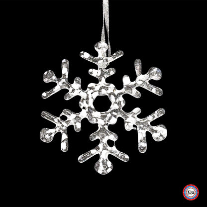 Copos de nieve de cristal hechos a mano - La ventisca - por studioTica